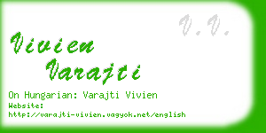 vivien varajti business card